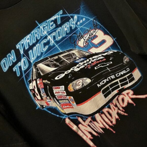 Vintage NASCAR T-Shirt - Double Sided - Picture 2 of 4